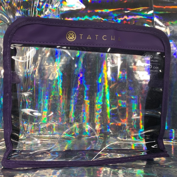 Tatcha Other - 2/$25 Purple/gold detailed Tatcha TSA-ok trav bag Tatcha Other - 2/$25 Purple/gold detailed Tatcha TSA-ok trav bag